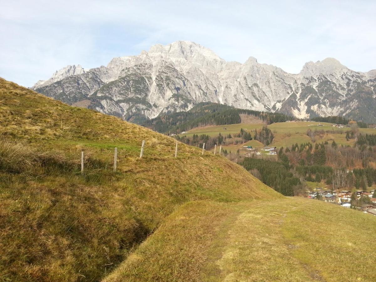 Ferienwohnung Schwarzbach Leogang Luaran gambar